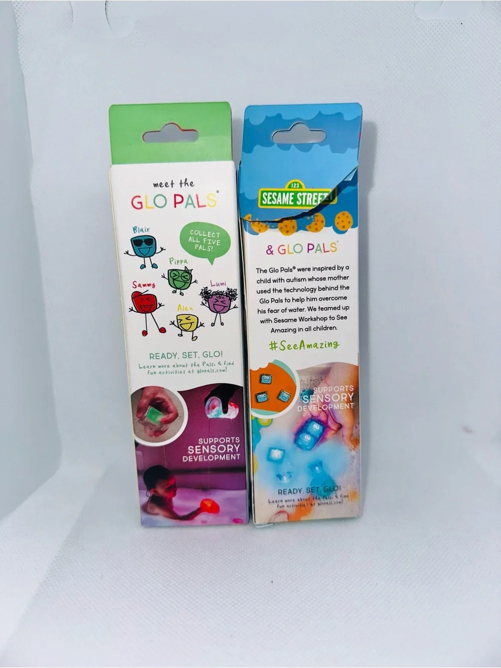 New 2 Pack Glo Pals Set (READ)
